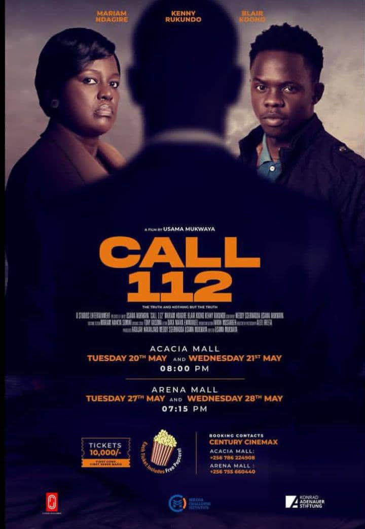 Today, all roads lead to <a href="/CinemaxUg/">Century Cinemax Uganda</a> at Acacia Mall!🥳🥳🥳

Starring the legendary Mariam Ndagire, alongside <a href="/blair_wonders/">Blair Koono</a> and Kenny Rukundo, CALL 112 will be screening this Tuesday and tomorrow (Wednesday) at 8 PM for just UGX 10,000.

Tell a friend to tell a friend!!