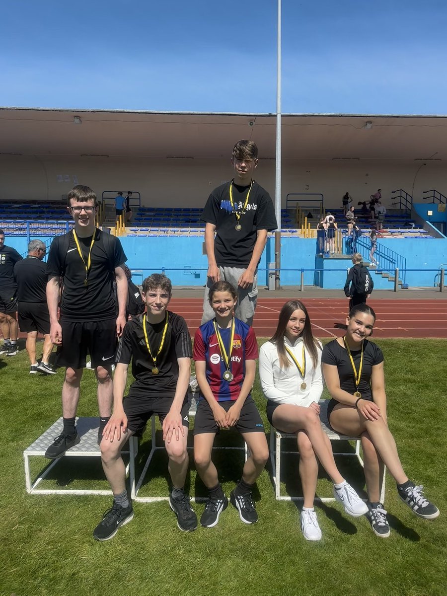 Dunfermline HS PE (@dunfermlinepe) on Twitter photo Another successful <a href="/DunfermlineHS/">Dunfermline High</a> Sports Day at Pitreavie Athletics Centre 🏃➡️🏃♀️➡️
Firstly, a massive well done to our Champions who accumulated the most points in their year group👏🏻
S1 - Anna D & Riley N
S2 - Hali F & Michael M
S3 - Kamila D & Vinnie C
🖤💛 Another successful <a href="/DunfermlineHS/">Dunfermline High</a> Sports Day at Pitreavie Athletics Centre 🏃➡️🏃♀️➡️
Firstly, a massive well done to our Champions who accumulated the most points in their year group👏🏻
S1 - Anna D & Riley N
S2 - Hali F & Michael M
S3 - Kamila D & Vinnie C
🖤💛