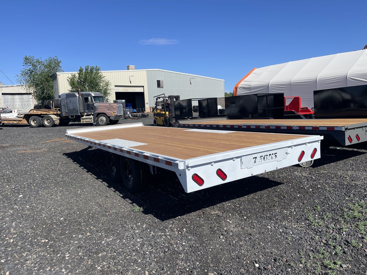 7sonstrailers's tweet image. 🔥 8.5x22 16K Deckover Trailer – $9,550 🔥
Built tough with:
🛠️ Steel I-Beam
📦 3" Tube Crossmembers
🛻 2x 8K Axles, LED, Slide-Out Ramps
📍 Colorado City
📞 435-229-1741
🌐 7sonstrailers.com
#trailers #Deckover #HeavyDuty