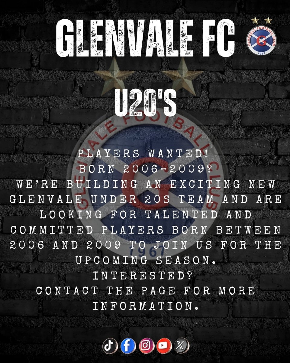 Interested? 
Please get in touch and be a part of our great club! 🟥⬛️