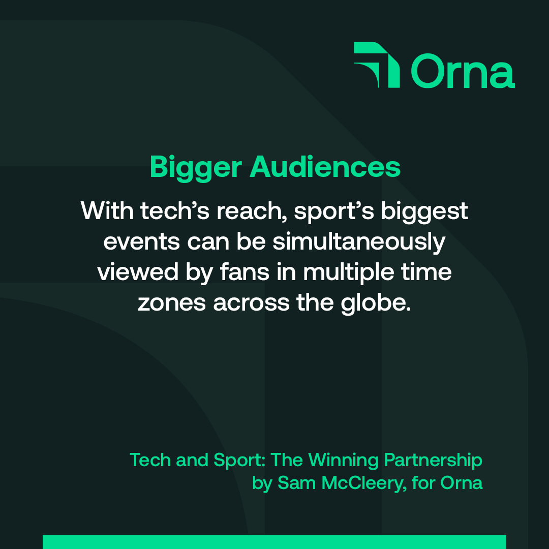WeAreOrna's tweet photo. The impact of Digital Transformation on sport is huge. https://t.co/rcyzCvh8Jh