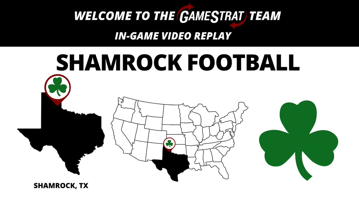 GameStrat (@gamestrat) on Twitter photo Welcome Shamrock football to the GameStrat team 📲 💯
📍 Shamrock, TX
Excited to be working with you guys this upcoming season!
#InGameVideoReplay #GameStrat
<a href="/NateSkelton1/">Nate Skelton</a> <a href="/ShamrockIrish15/">Shamrock Texas Football - Irish Nation</a> Welcome Shamrock football to the GameStrat team 📲 💯
📍 Shamrock, TX
Excited to be working with you guys this upcoming season!
#InGameVideoReplay #GameStrat
<a href="/NateSkelton1/">Nate Skelton</a> <a href="/ShamrockIrish15/">Shamrock Texas Football - Irish Nation</a>