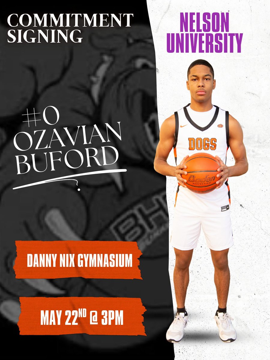 Excited to watch O play at the next level for the Nelson University Lions! #NPH
