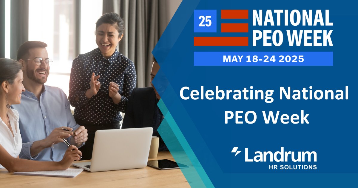 It’s #PEOWeek 2025! We’re proud to celebrate the PEO industry and our role in helping businesses grow, stay compliant, and take care of their teams.

Read on to learn more about National PEO Week and how Landrum HR Solutions makes a difference: landrumhr.com/blog/may-2025/…