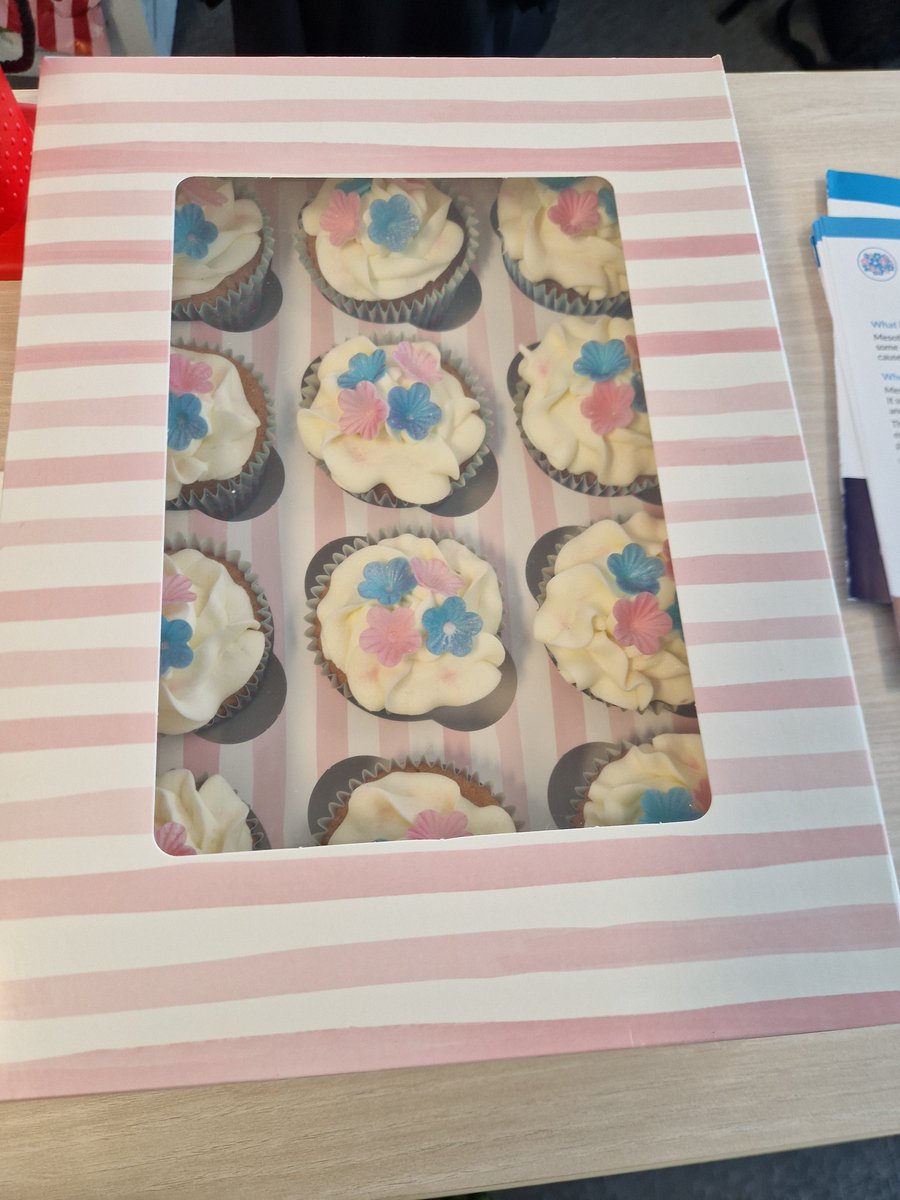 CeriClarkHJ's tweet photo. Yesterday @HJrespiratory held a #MuffinsForMeso bake sale for the wonderful @Mesouk 

Thanks to everyone who baked and supported such an amazing charity raising vital funds and awareness for people affected by mesothelioma. 

#asbestos #mesothelioma https://t.co/pY7usFjTyK