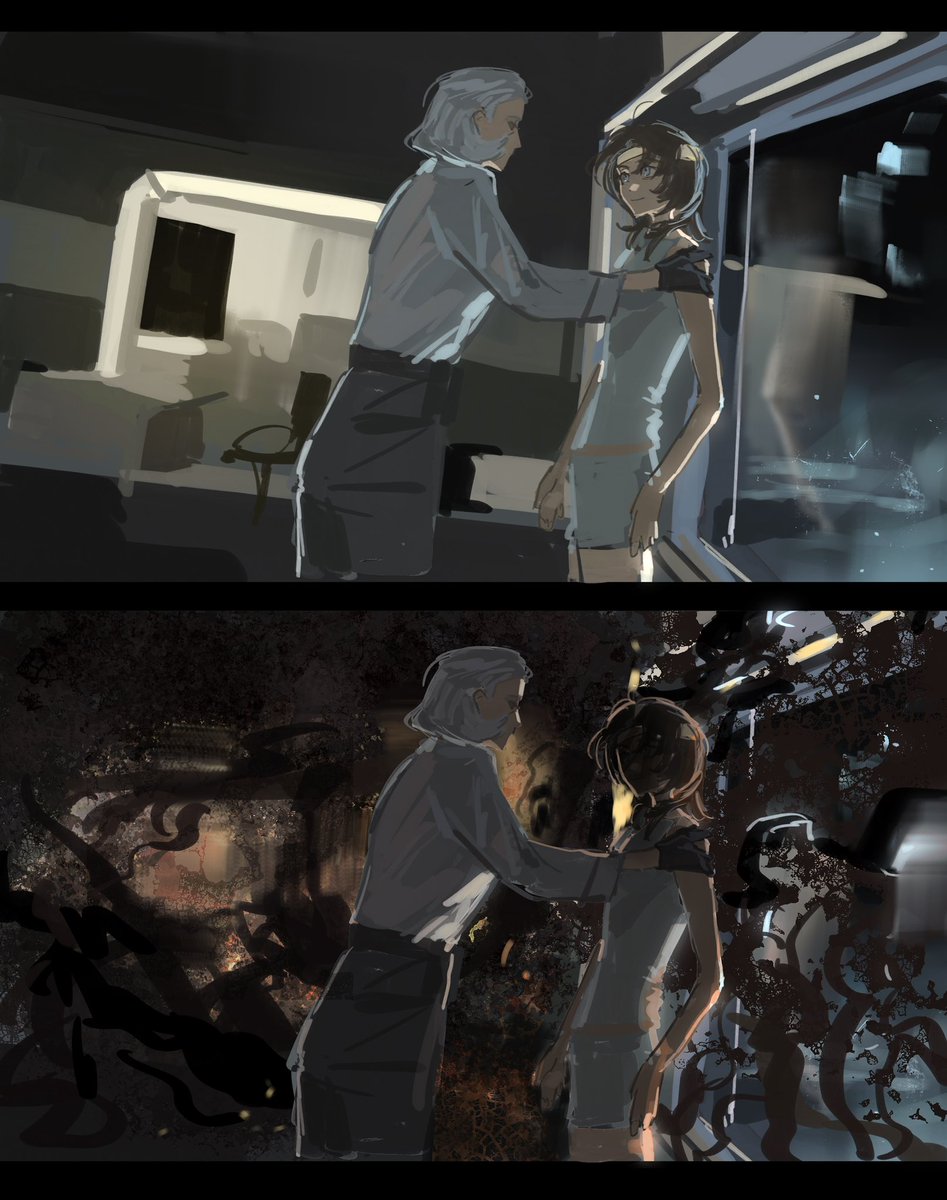Mimicry9999's tweet image. 天鹰座裂缝外au