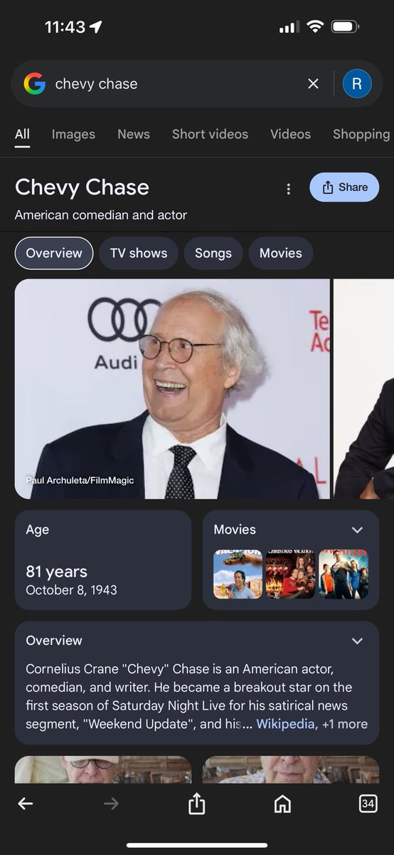 reesemcpuff's tweet photo. BREAKING NEWS: chevy chase and larry david are two different people https://t.co/vmztNwvQv0