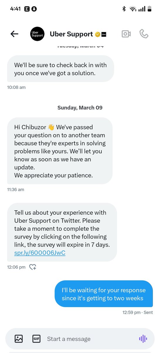 elbuzzy's tweet photo. @Uber_Support this is over 3 months gone I'm yet to get feedback from the uber dispatcher I overpaid nothing has been done don't tell me to send a DM because no feedback has been given https://t.co/fM2nfdFJXj