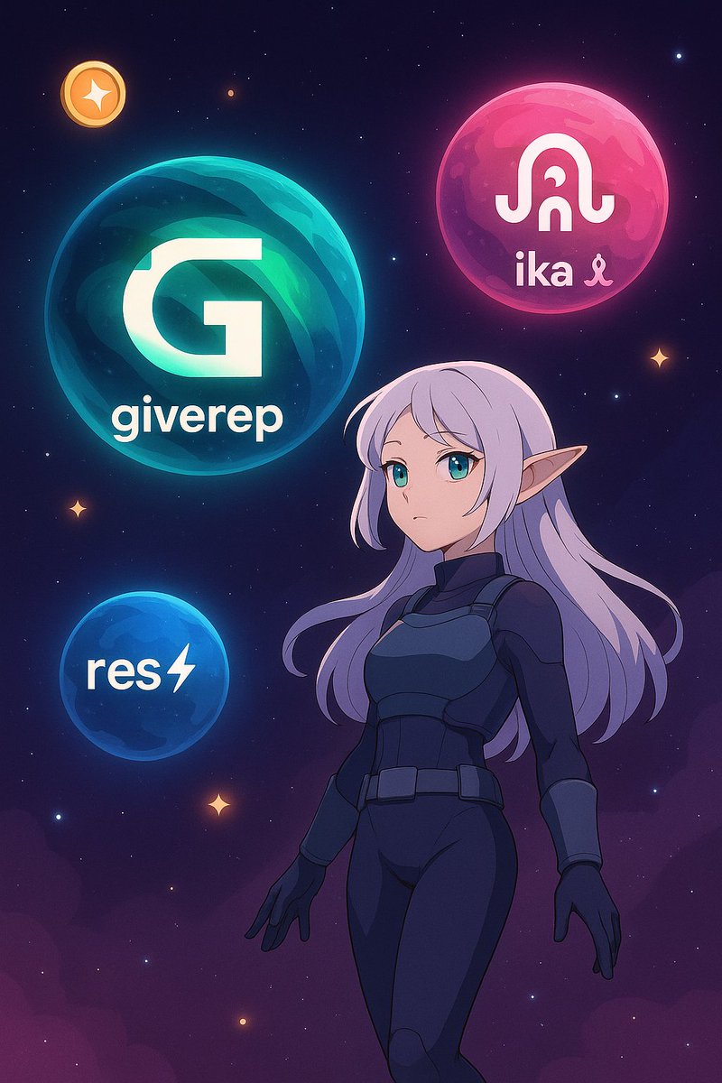 Dive into the future with Ika「🦑」— the fastest parallel MPC network launching on SuiNetwork! Experience lightning-speed, secure, and scalable multi-party computation that’s redefining decentralized tech. Ready to ride the wave?  $Rep @giverep <a href="/ikadotxyz/">Ika「🦑」</a>
Love you