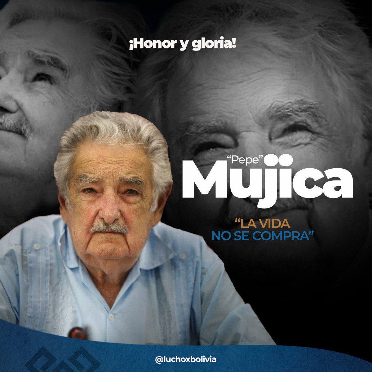 Hoy, con mucho cariño y nostalgia, recordamos el natalicio de uno de los hombres más emblemáticos de los últimos tiempos, nuestro hermano José "Pepe" Mujica, que nos dejó hace poco, pero su legado perdurará para siempre, porque la consecuencia y las palabras llenas de sabiduría,