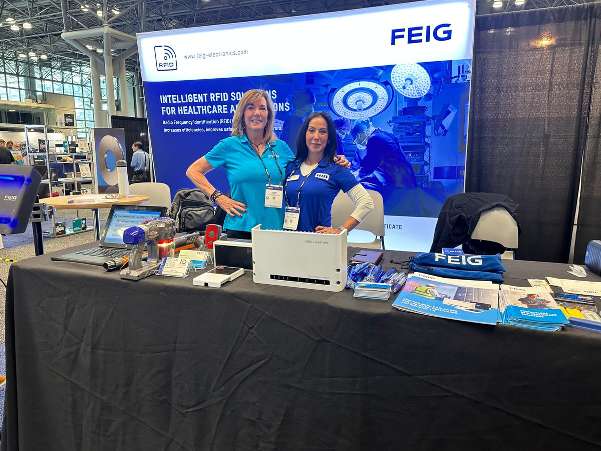 FeigElectronics's tweet photo. We're at @IME_Events MD&M East! Come see us at booth #626 for a live demo of our new readers!
#MDMEast #MedicalDevice #Manufacturing #RFID #UHF #Automation #Innovation #FEIG #MedTech #SupplyChain #Efficiency #Technology https://t.co/xUQWCWZ3HV