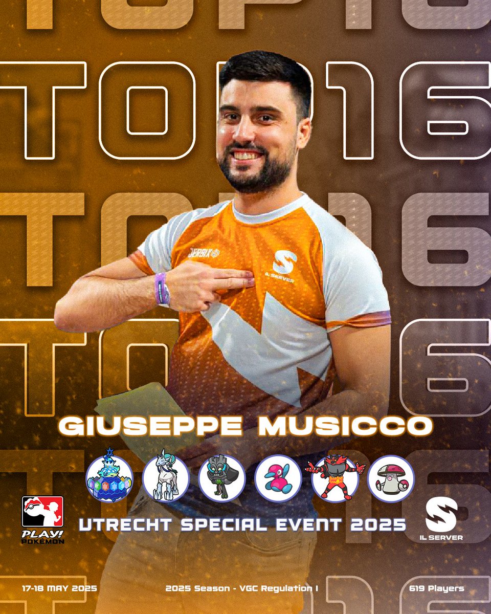 ⚡Utrecht SPE Recap⚡️
Congrats to <a href="/peppemusicco/">Peppe</a> showing his consistency this season with a Top16 this weekend (1/3)

 Graphic by:
<a href="/GP_VisualDesign/">Giovanni Piscitelli | Graphic & Visual Designer</a>