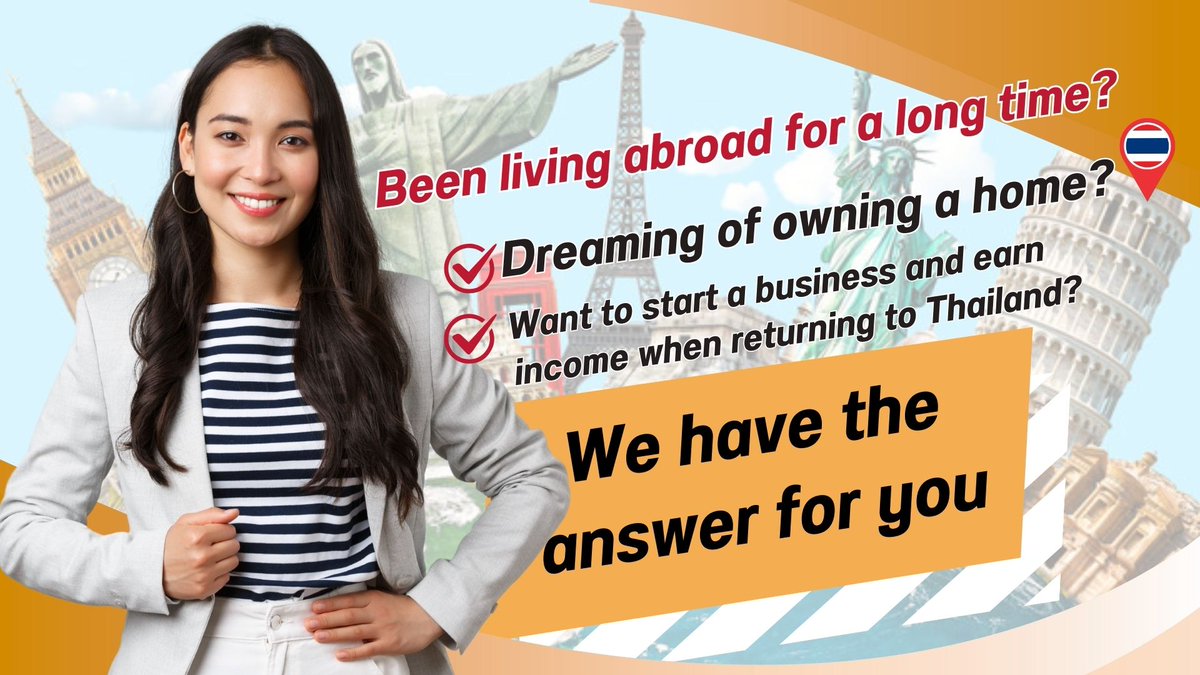 absimport's tweet image. Great new for Thai and Laos living abroad. Now you can own a home or lan... youtu.be/OuVZRjFDayw?si… via @YouTube