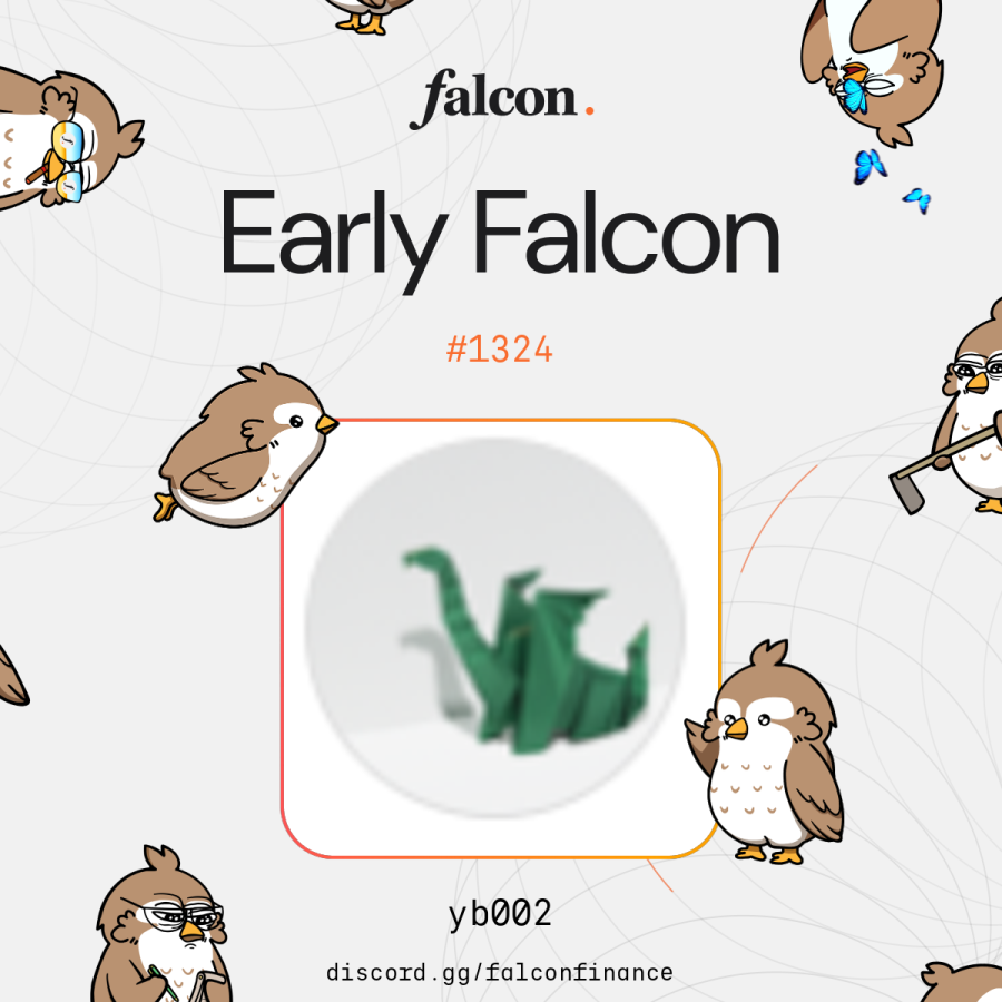 ybiao9's tweet photo. Claimed my Early Falcon role.

Clipped in for real yield only.

MYGA @falconfinance 🦅⛽️ https://t.co/Wyf8c1WuaB