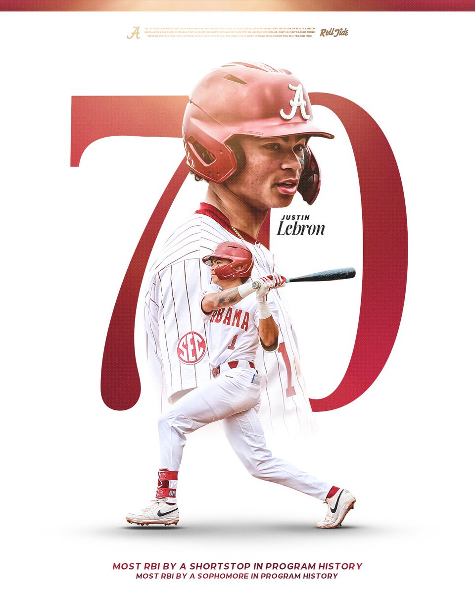 LeRBI machine. 

<a href="/thejustinlebron/">Justin Lebron</a> I #RollTide