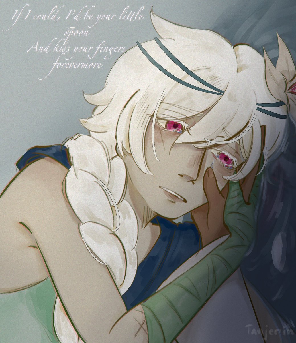 tanjerin_chan's tweet photo. But, big spoon, you have so much to do 
And I have nothing ahead of me…

#cookierunkingdom #whitelilycookie https://t.co/K1MEeJjIFw