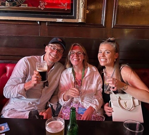 Thank you to Jess and Ben Illingworth, &amp; Ruth Pollitt, who ran the London Marathon for us in memory of their sister &amp; best friend Gemma Illingworth, raising £20,000. Gemma died at 31 in November from posterior cortical atrophy (PCA) justgiving.com/page/teamjrb #DementiaActionWeek