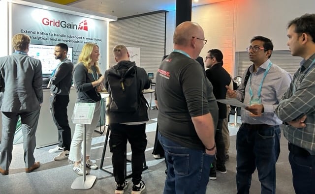 gridgain's tweet image. Busy start to Confluent's Current London 2025! Great conversations on how to extend Kafka streaming data pipelines to handle heavy transactional, analytical and AI workloads at low-millisecond latencies.
#current2025 #realtimedataprocessing #realtimeanalytics #kafka