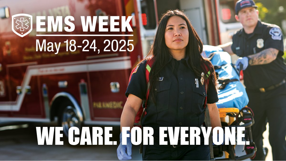 🚑 Happy #EMSWeek from all of us at PECARN!

We’re proud to collaborate with our EMS partners who deliver critical, life-saving care every day. 

Your dedication to pediatric emergency care makes all the difference.