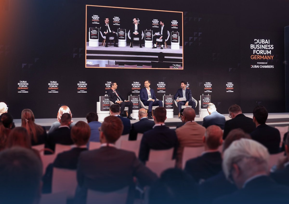 DubaiChambers's tweet photo. We successfully concluded the #DubaiBusinessForum – Germany, held today in Hamburg, under the theme ‘Innovate, Invest, Integrate: Forging a New Path for Dubai-German Economic Synergy.’
Here are some key moments from the forum!
#DubaiChambers #AmbitionInFocus https://t.co/KuMGqFca6m