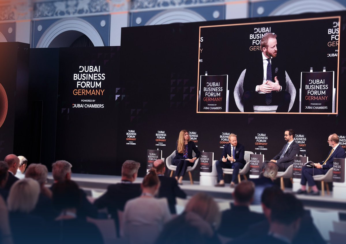 DubaiChambers's tweet photo. We successfully concluded the #DubaiBusinessForum – Germany, held today in Hamburg, under the theme ‘Innovate, Invest, Integrate: Forging a New Path for Dubai-German Economic Synergy.’
Here are some key moments from the forum!
#DubaiChambers #AmbitionInFocus https://t.co/KuMGqFca6m