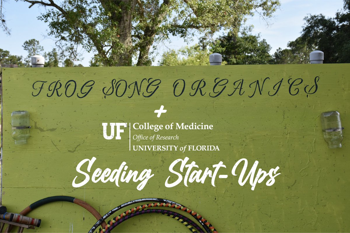 UFMedResearch's tweet image. This past Saturday, we held the first Seeding Start-Ups event at Frog Song Organics in Hawthorne! Led by our very own @may_khanna, @UFMedicine and other college investigators practiced pitching start-up company concepts and networked with entrepreneurs. Full story to come soon!