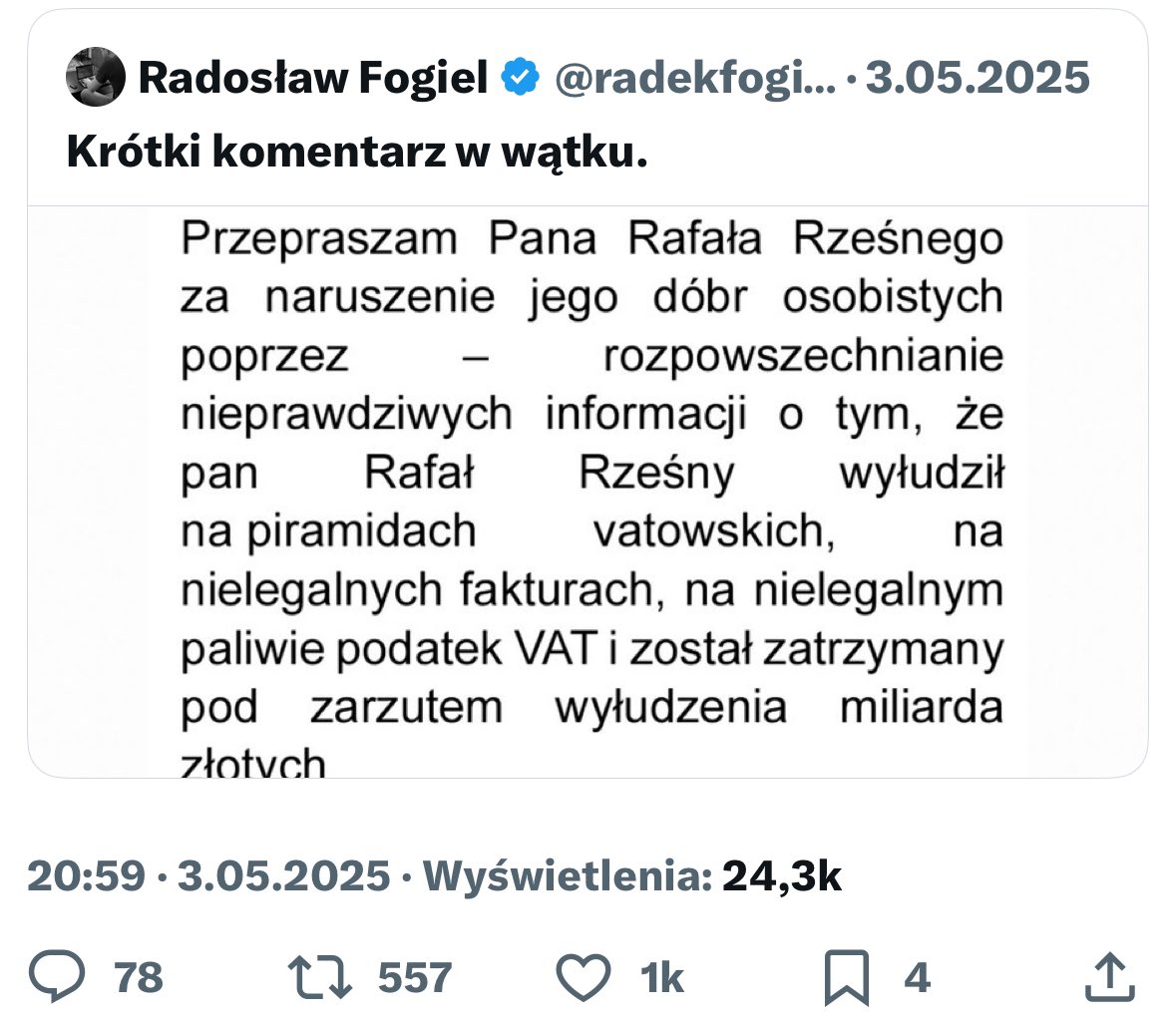 Adam Szłapka (@adamszlapka) on Twitter photo Panu <a href="/radekfogiel/">Radosław Fogiel</a> zgubił się wpis. O tym, że jest kłamcą. Jak Nawrocki. Pomóżmy panu Radkowi szeroko udostępniając. Panu <a href="/radekfogiel/">Radosław Fogiel</a> zgubił się wpis. O tym, że jest kłamcą. Jak Nawrocki. Pomóżmy panu Radkowi szeroko udostępniając.