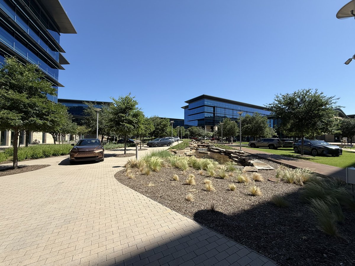 MikeWayland's tweet image. Here at Toyota’s U.S. HQ for the first time. Really nice campus.