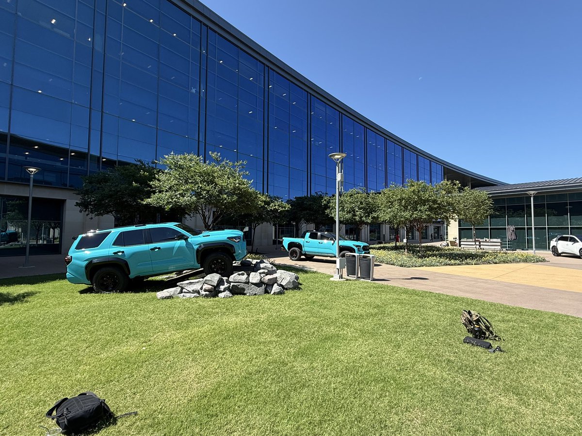 MikeWayland's tweet image. Here at Toyota’s U.S. HQ for the first time. Really nice campus.
