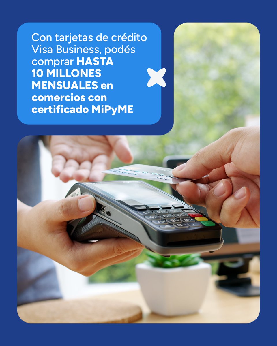 passalacquaok's tweet photo. Conforme a lo anticipado en el discurso del 1° de mayo, para fomentar la compra entre comercios misioneros, durante todos los viernes del mes de julio estará vigente el programa AHORA PYMES, que contempla la posibilidad de realizar compras en 12 cuotas sin interés por parte de empresas que cuenten con tarjetas de crédito Visa Business, hasta un monto de $10 millones mensuales por cuenta, en comercios que cuenten con certificado MiPyME. 💳

👉🏻 Los rubros alcanzados incluyen: muebles, electrodomésticos, neumáticos, librerías, envases, computadoras, tablets y celulares, indumentaria y calzado, entre otros.