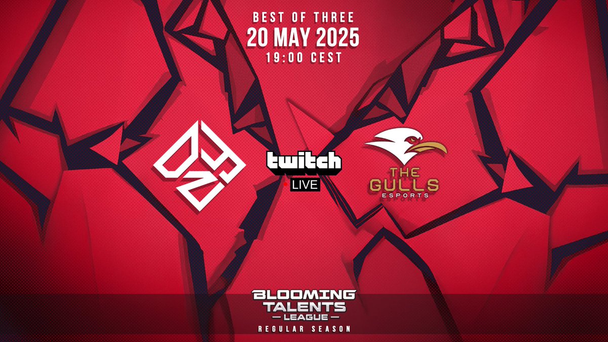 Dizzy Esports (@_dizzyesports) on Twitter photo ๐ฎ MATCH DAY๐ฎ
#BTL 2025 โ Spring Split โ PlayDay 6
#DZY vs <a href="/thegullsesports/">The Gulls Esports</a>
19 CEST | 12 EST
๐บ Main stream: twitch.tv/dizzyesportslol
๐ Host:<a href="/Light4543/">Light</a>
๐งCasters:<a href="/Tinelli1v9/">Matteo Tinelli</a> & <a href="/SkaR_LoL1/">SkaR</a>
๐ POV stream (Jungle): twitch.tv/sheshwa_tv
#MakeThemDizzy ๐ฎ MATCH DAY๐ฎ
#BTL 2025 โ Spring Split โ PlayDay 6
#DZY vs <a href="/thegullsesports/">The Gulls Esports</a>
19 CEST | 12 EST
๐บ Main stream: twitch.tv/dizzyesportslol
๐ Host:<a href="/Light4543/">Light</a>
๐งCasters:<a href="/Tinelli1v9/">Matteo Tinelli</a> & <a href="/SkaR_LoL1/">SkaR</a>
๐ POV stream (Jungle): twitch.tv/sheshwa_tv
#MakeThemDizzy