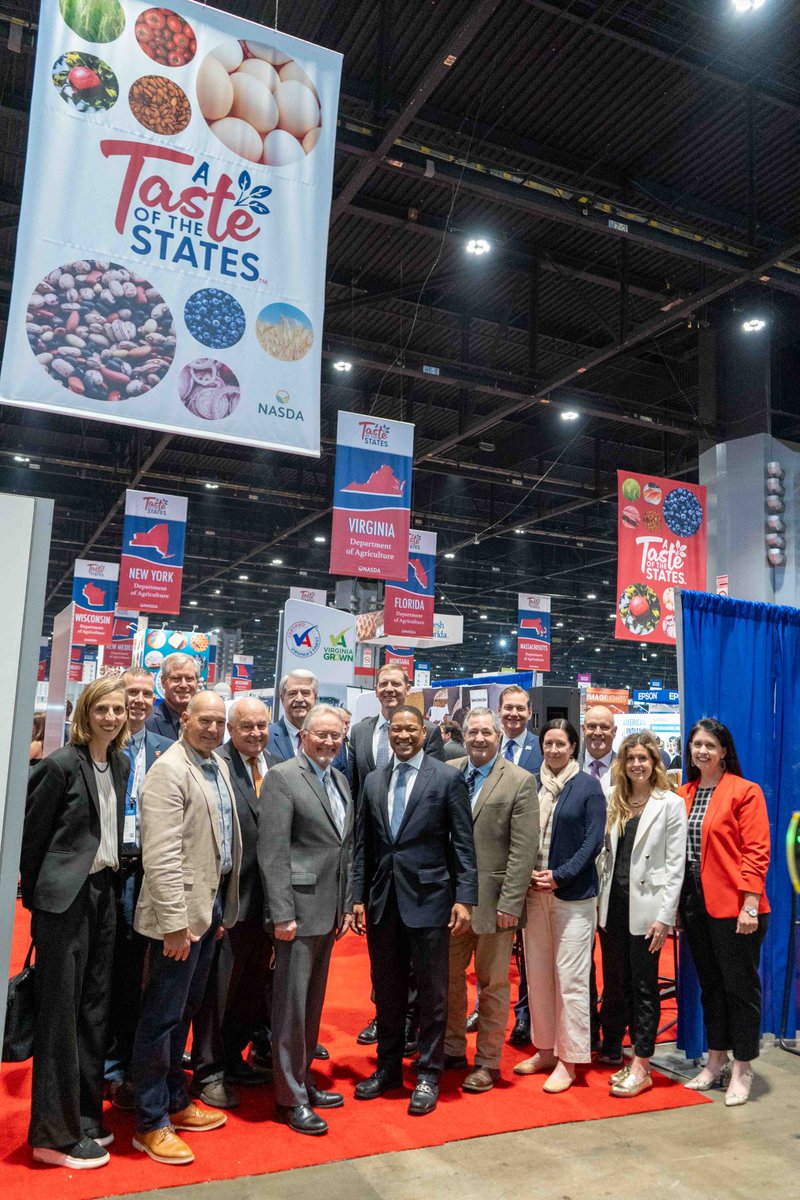 Day 3 of A Taste of the States: Chicago is in the books! We welcomed NASDA board members and <a href="/USDA/">Dept. of Agriculture</a> FAS Administrator Daniel Whitley to the show floor yesterday. Our chefs demonstrated recipes while exhibitors showcased their premium products, making for an incredible day!