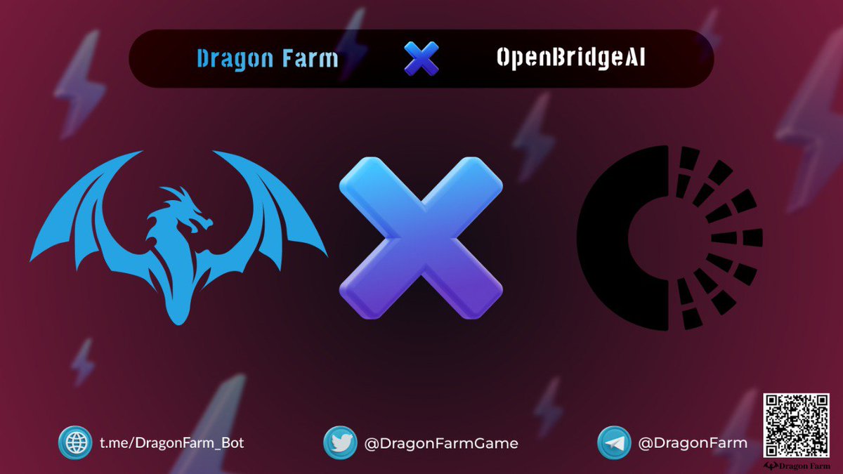 famoussaidwhat's tweet photo. 💫 @dragonfarmgame partners with @OpenBridgeAI to Power Smart Contracts with Real-Time Data
💥 This collaboration will enable Dragon Farm to integrate real-time, validated data into its smart contracts using #OpenBridgeAI’s cross-chain oracle technology.
🏷️ #OpenBridge leads blockchain innovation by connecting decentralized networks with real-world data through its advanced oracle network, enabling fast and accurate smart contract integration.
🔽VISIT
https://t.co/K25nmfIJT0