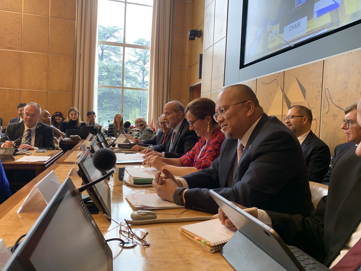 Dr Alexey Kulikov (@kulikovuniatf) on Twitter photo Amazing high level ministerial #WHA78 panel “How the <a href="/WHO/">World Health Organization (WHO)</a> Acceleration Plan to Stop #Obesity is unlocking country action’.
We heard first hand from minsters of #health of Spain 🇪🇸 ,Mexico 🇲🇽 , Brunei 🇧🇳 , Egypt 🇪🇬 , Indonesia 🇮🇩 , Brazil 🇧🇷 and Malta 🇲🇹 on ways their Amazing high level ministerial #WHA78 panel “How the <a href="/WHO/">World Health Organization (WHO)</a> Acceleration Plan to Stop #Obesity is unlocking country action’.
We heard first hand from minsters of #health of Spain 🇪🇸 ,Mexico 🇲🇽 , Brunei 🇧🇳 , Egypt 🇪🇬 , Indonesia 🇮🇩 , Brazil 🇧🇷 and Malta 🇲🇹 on ways their