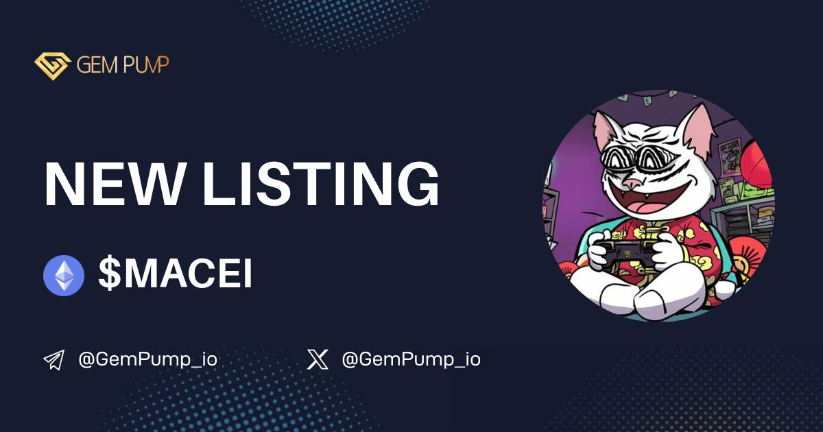 Gempump_io's tweet photo. 👏#MACEI listed on https://t.co/0O39wVbuPx🤝@GemPump_io
📄 CA:0x553846c6870d4ec4915ff55527dc174d14a05f80
🌐 TG:https://t.co/MElOZ2plpe
✖️ X:https://t.co/sGuSTCA9wq
💎GemPump:https://t.co/1GOfrroZH4
#gempump #memecoin #100xgem https://t.co/gJPRpJq3Ir