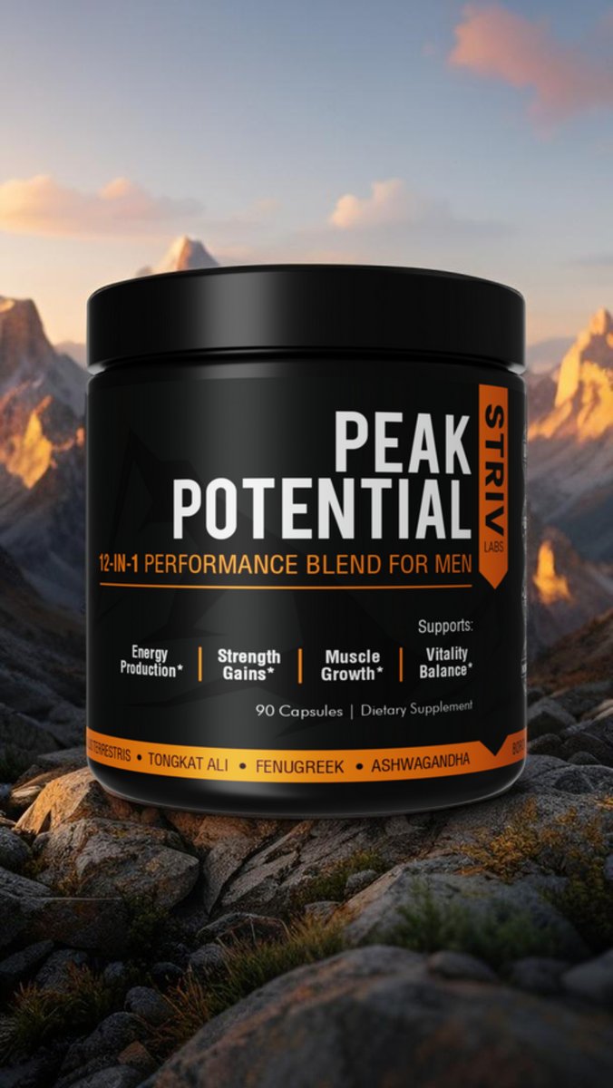 strivlabs's tweet photo. Fuel for the Relentless

Inspired by Goggins-level discipline.

12 research-backed ingredients to elevate energy, focus &amp; recovery—no fluff. https://t.co/xRtQKNb8PB