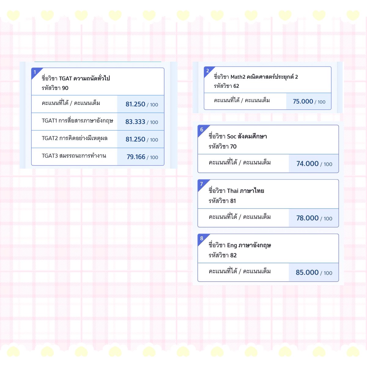 เธรด how to gat80+ alevel70+ เพื่อเป็นแนวทางให้กับdek69+ 
#dek68 #dek69 #dek70