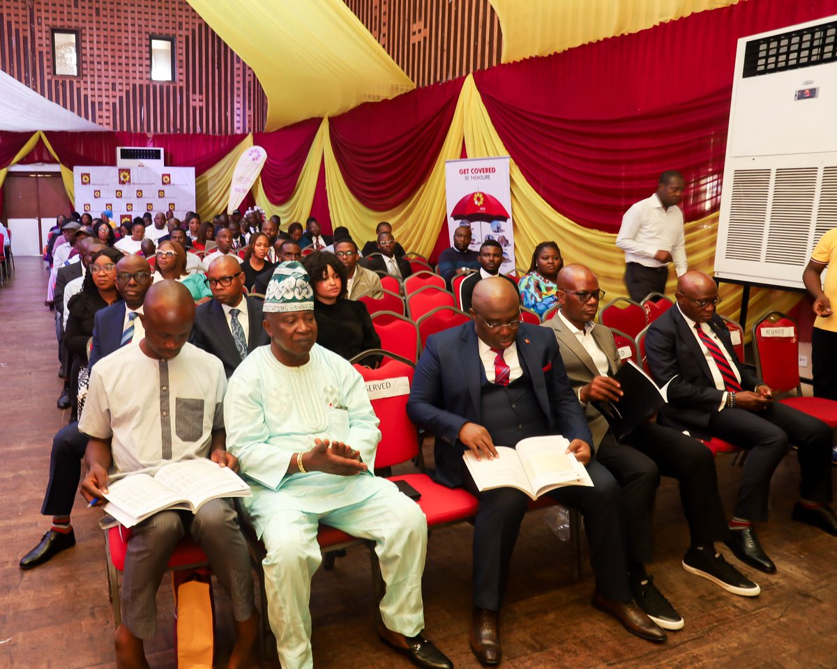 neminsuranceplc's tweet photo. 📸Picture highlights from the just concluded 55th Annual General Meeting of NEM Insurance Plc.
#NEMInsurancePlc #BeNEMSure #AnnualGeneralMeeting https://t.co/ShM19Muv6f