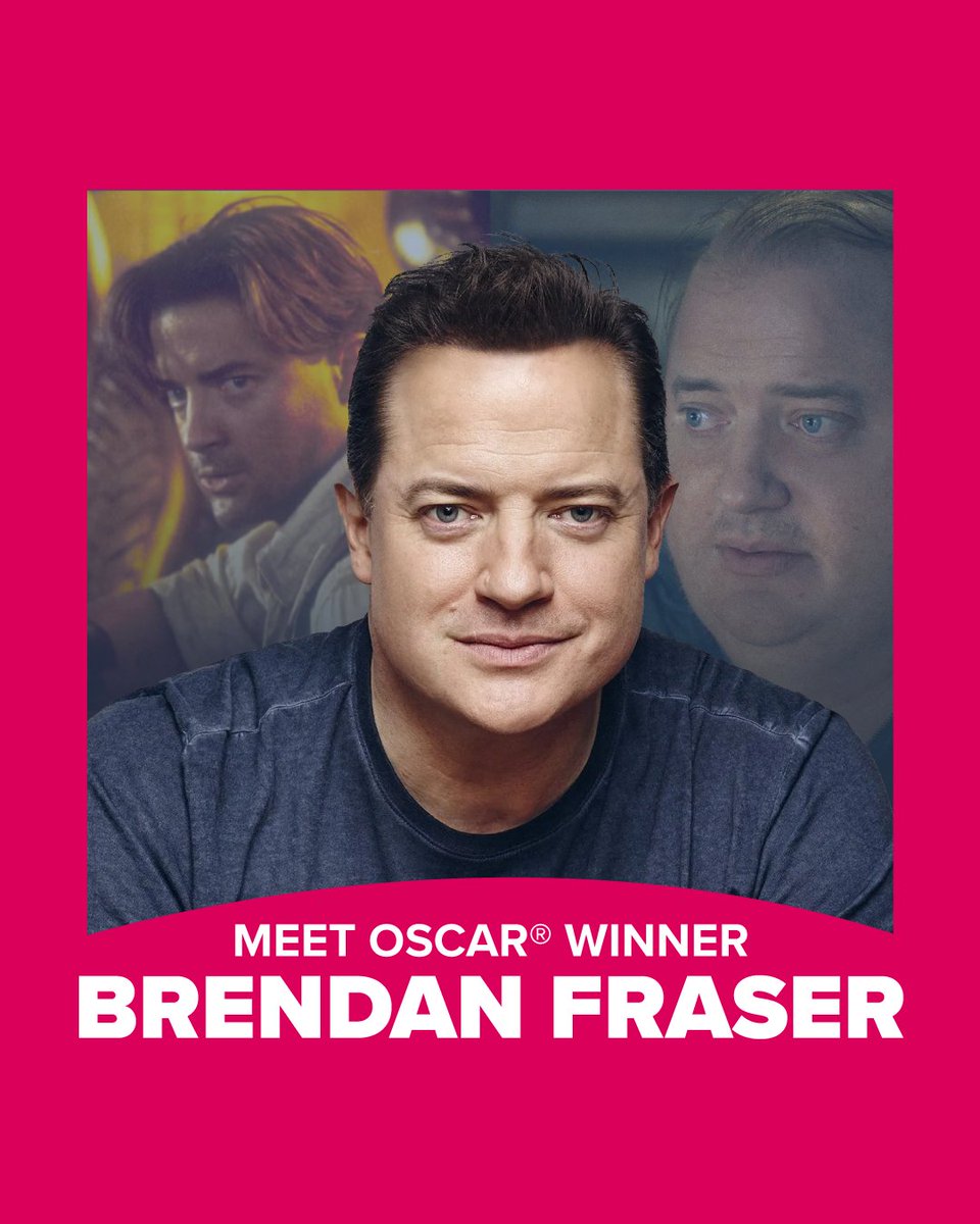 fanexpochicago's tweet photo. He’s survived ancient curses, stolen scenes, and made one of the most talked-about returns in Hollywood 🤩 Brendan Fraser is coming to FAN EXPO Chicago this August—and this is your chance to meet him. Get tickets: https://t.co/625gwKzHyS

 #FANEXPOChicago2025 #Chicago #WindyCity https://t.co/IY5ZtXQ5G0