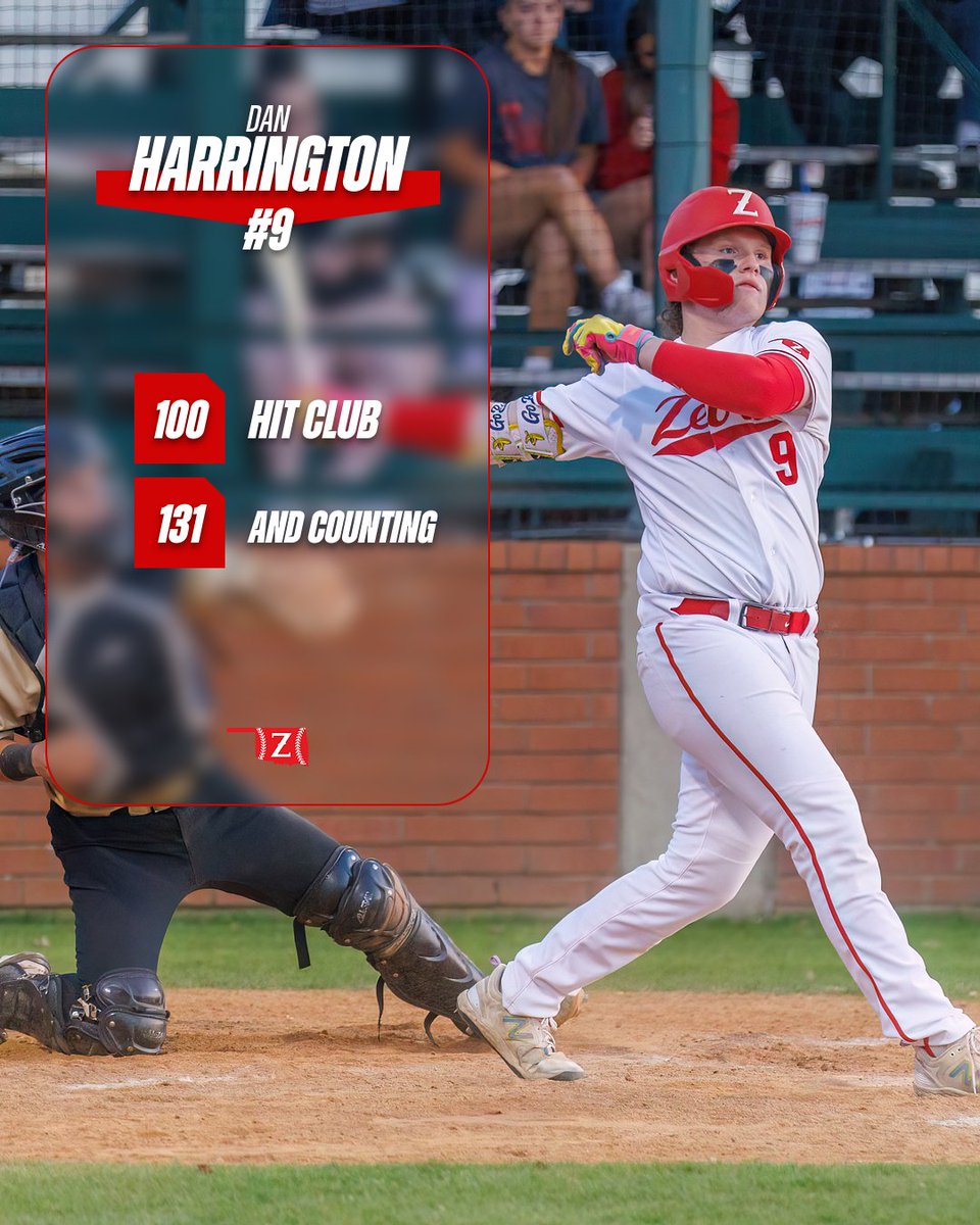 Congratulations to Daniel Harrington for joining the 100 hit club.