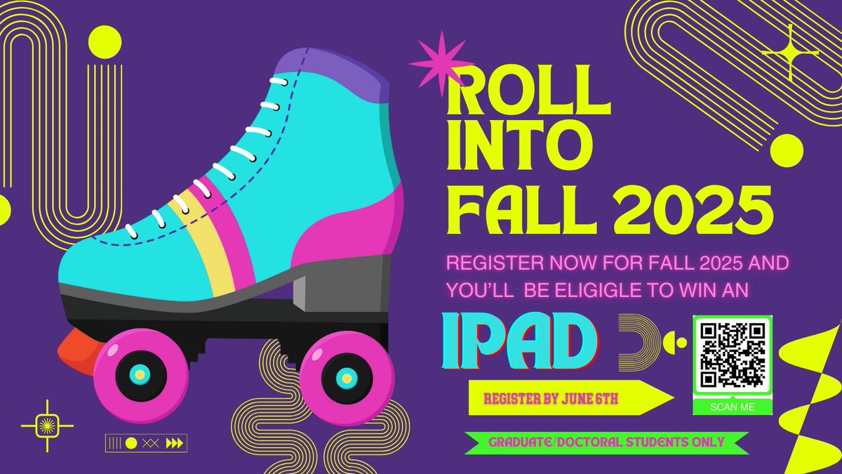 Don't let this opportunity "roll" past you!  Register NOW!