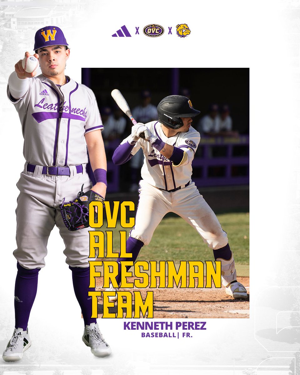 🚨 All-OVC awards are in 🚨

Kenneth Perez has been named to the 2025 OVC All-Freshman Team batting .268 with 12 doubles, 4 home runs, and 24 RBI in his Freshman campaign ‼️

#GoNecks | #OneGoal