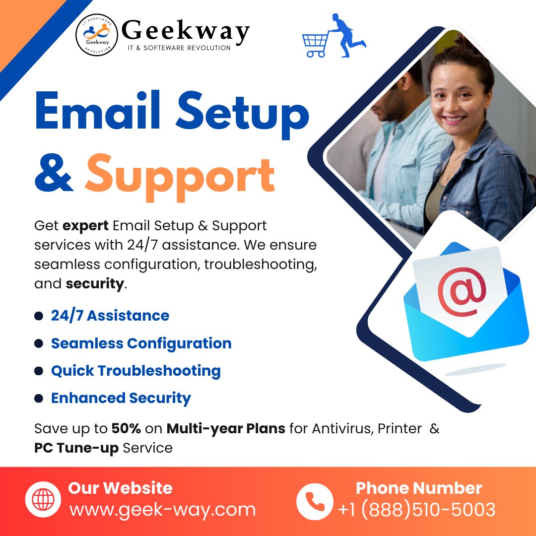 GeekwayLLC's tweet photo. 📧 Trouble with email? We make setup easy!
Yahoo, AOL, Telus—we’ve got you covered.

✅ Create/recover accounts
✅ Sync to phone or PC
✅ One-on-one support (no tech talk!)

Visit https://t.co/mpiTj0bd8p
DM us or call—real help, real fast.
#EmailSupport #Geekway #FixMyEmail https://t.co/vpsgS27Cqw