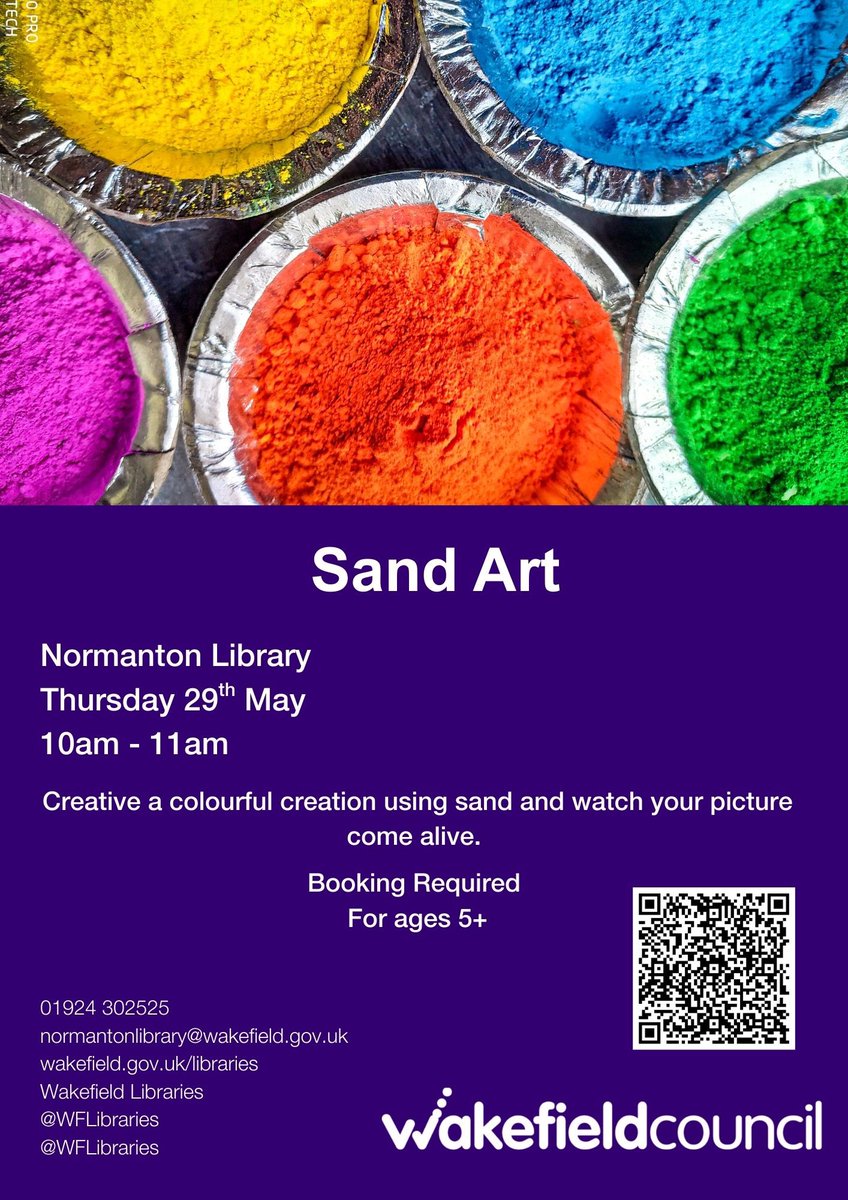 WFlibraries's tweet image. Half term activities at #NormantonLibrary #schoolholidays #lego #sandart @MyWakefield