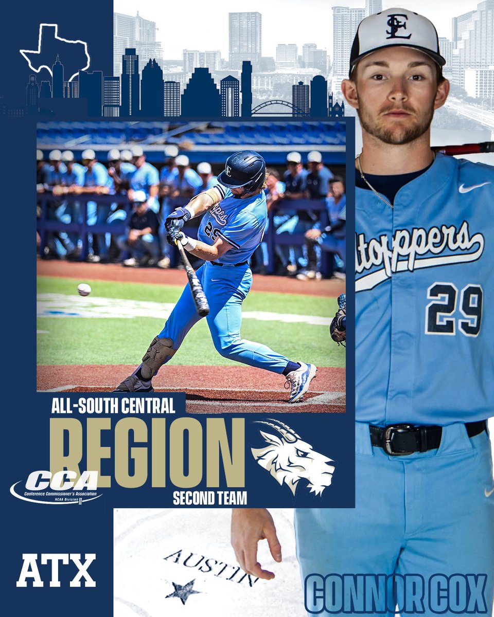 St. Edward's Hilltoppers (@seuathletics) on Twitter photo ⚾️ | <a href="/SEUBaseball/">St. Edward's Baseball</a>'s Kobe Jaramillo and Connor Cox earn <a href="/d2cca/">Division II CCA</a> All-Region honors. #BeTheGOAT gohilltoppers.com/news/2025/5/20… ⚾️ | <a href="/SEUBaseball/">St. Edward's Baseball</a>'s Kobe Jaramillo and Connor Cox earn <a href="/d2cca/">Division II CCA</a> All-Region honors. #BeTheGOAT gohilltoppers.com/news/2025/5/20…