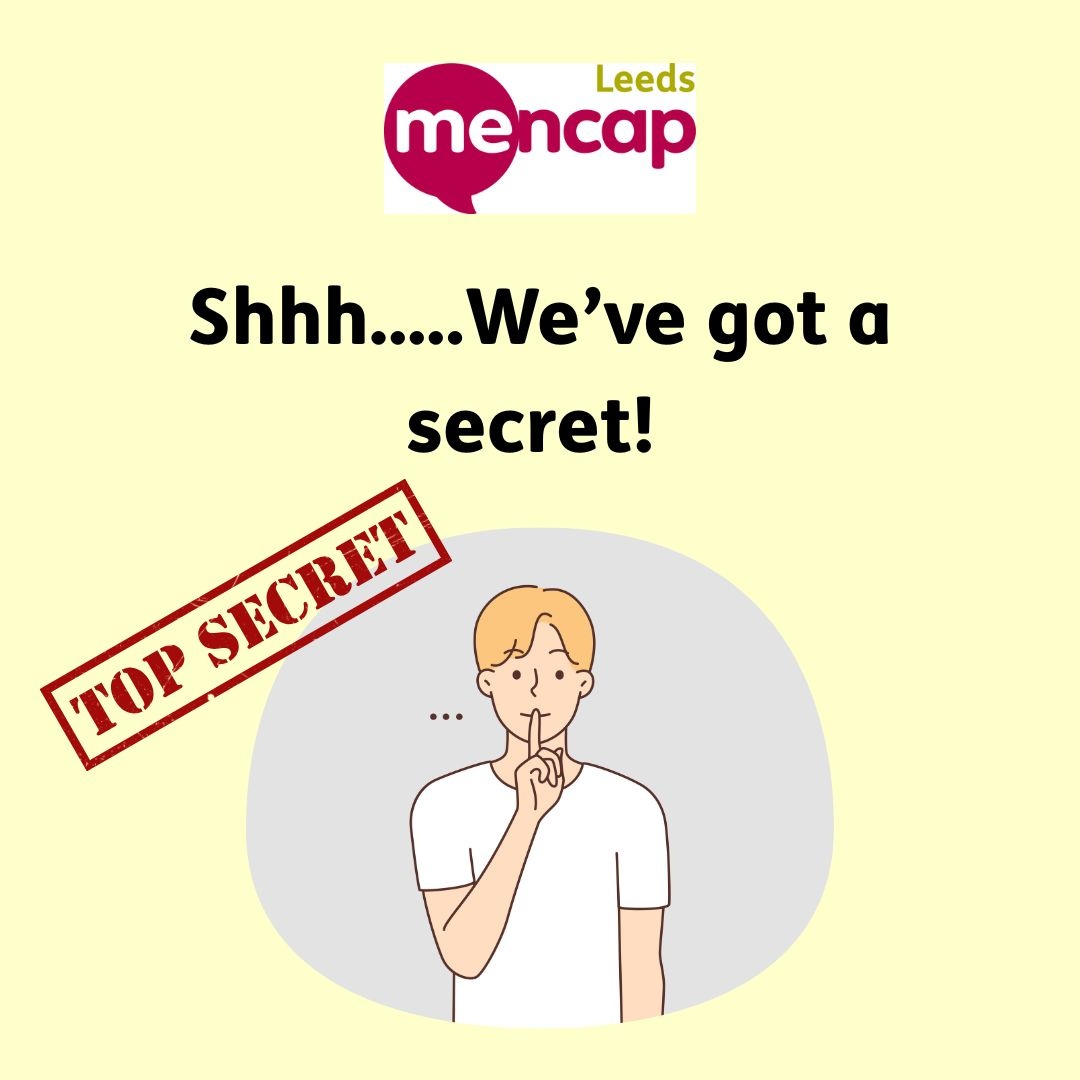 Leeds Mencap has some BIG News!!
Can you guess what it might be?😀
#LeedsMencap #bignews