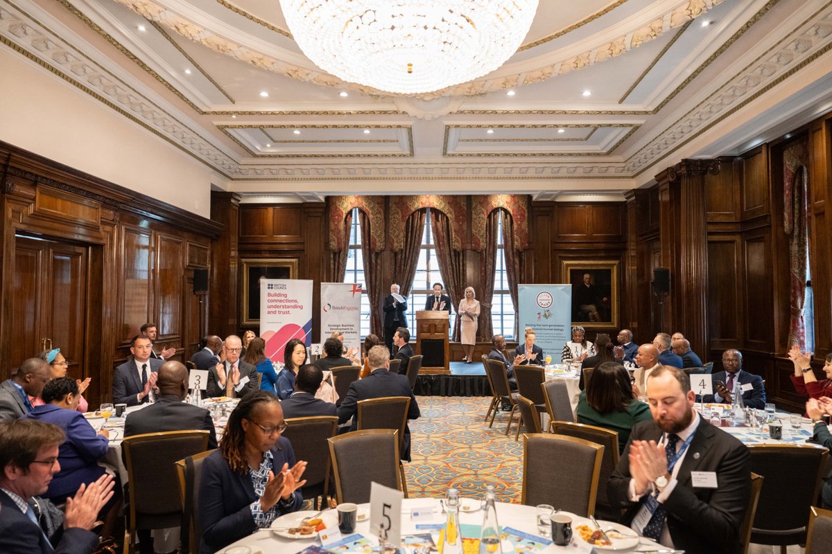 ๐ฌ๐ง His Majesty's Trade Commissioner for Africa (@tradegovafrica) on Twitter photo #EWF2025 successfully opened yesterday! ๐ฌ๐ง๐Ministers from 16 African nations explored innovative financing & UK-Africa education partnerships. Great to see ministry-industry engagement with UK leaders including <a href="/CambridgePfE/">Cambridge Partnership for Education</a>, @Pearson & @QAAnews. #GoFarGoTogether #EWF2025 successfully opened yesterday! ๐ฌ๐ง๐Ministers from 16 African nations explored innovative financing & UK-Africa education partnerships. Great to see ministry-industry engagement with UK leaders including <a href="/CambridgePfE/">Cambridge Partnership for Education</a>, @Pearson & @QAAnews. #GoFarGoTogether