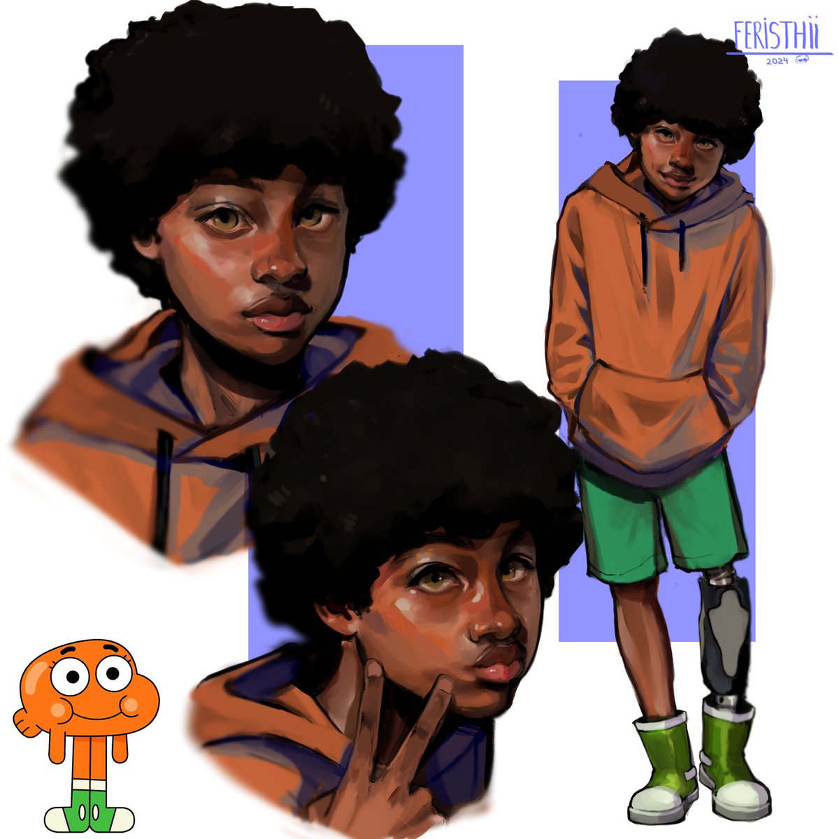 feristhii's tweet photo. Meu desenho favorito voltando, vou repostar minha arte favorita também.
#Gumball https://t.co/pBJ9zw6qYo