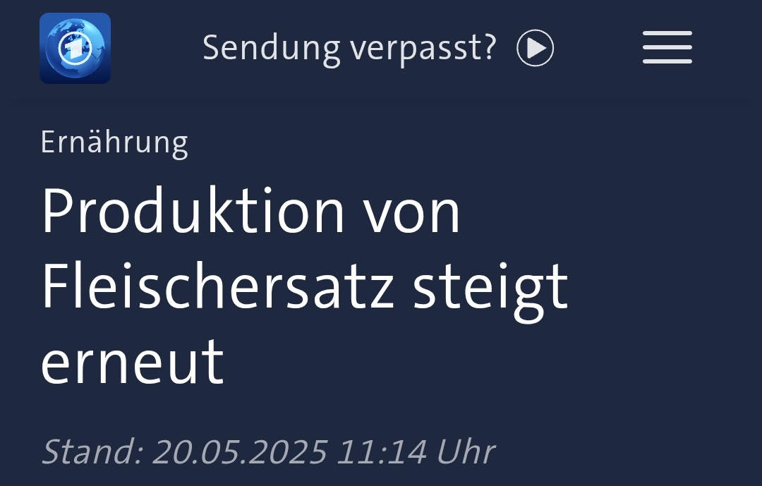 Ist ja auch logisch.

Immer mehr Menschen bemerken, dass sie mit ihrer Ernährung unglaublich viel Tod und Leid zu verantworten haben und kaufen einfach vegane Lebensmittel.

Ein Danke geht raus an alle Tierschutzaktivist:innen, die sich aktiv für die Tiere einsetzen. 🩷