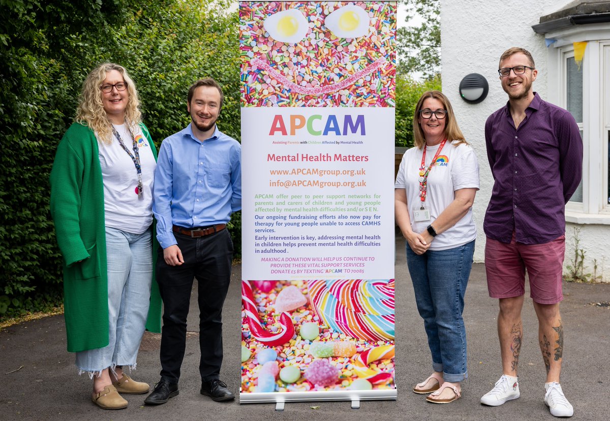 £8,000 is on its way to West Oxon families’ mental health charity APCAM thanks to a huge fundraising effort by Cottsway staff over the past year. Well done to our colleagues for supporting this great cause orlo.uk/4n76e